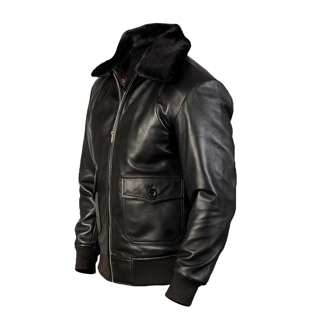 Men's G-1 Shearling Bomber Leather Jacket