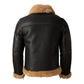 Men's B3 RAF Aviator Dark Brown Shearling Leather Jacket